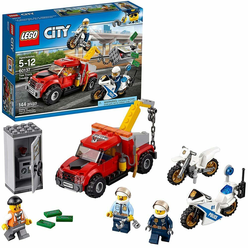 Costruzioni LEGO City Guardie e Ladro 3 Veicoli 144 pezzi