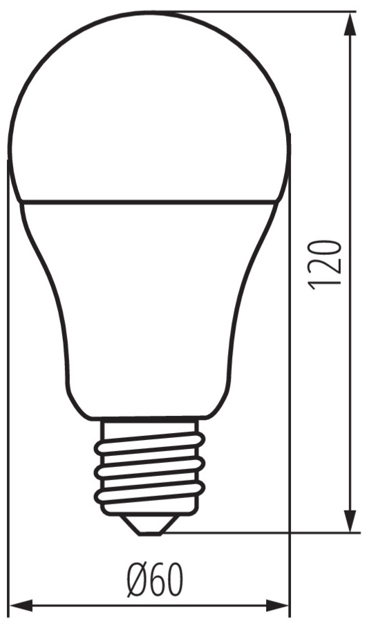 Lampadina LED RAPIDv2 E27 13W 1520lm 4000k luce naturale Kanlux KA2015 Kanlux
