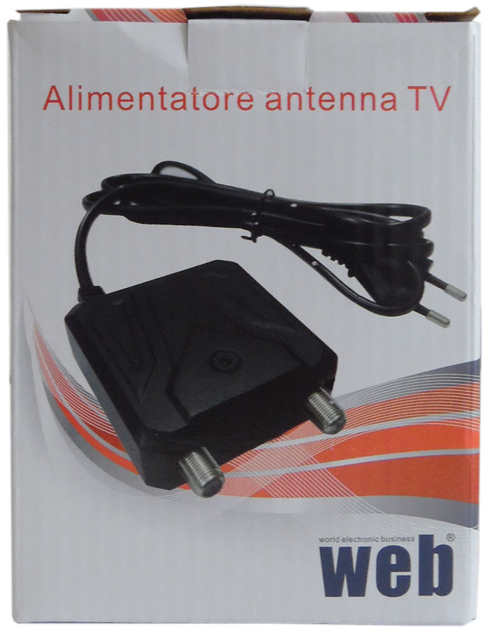 Alimentatore antenna TV 12V 300mA MT210 WEB
