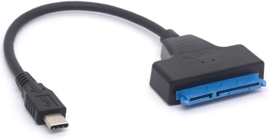 Adattatore USB type C a SATA 7+15 pin maschio