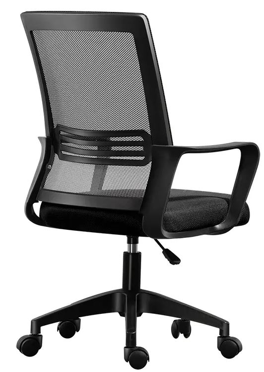 Chaise de bureau ergonomique noire