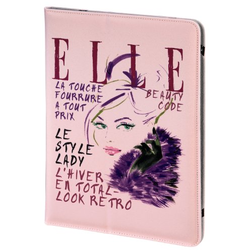 ELLE - Custodia universale Strap collection Lady in Pink per Tablet 10.1  - rosa