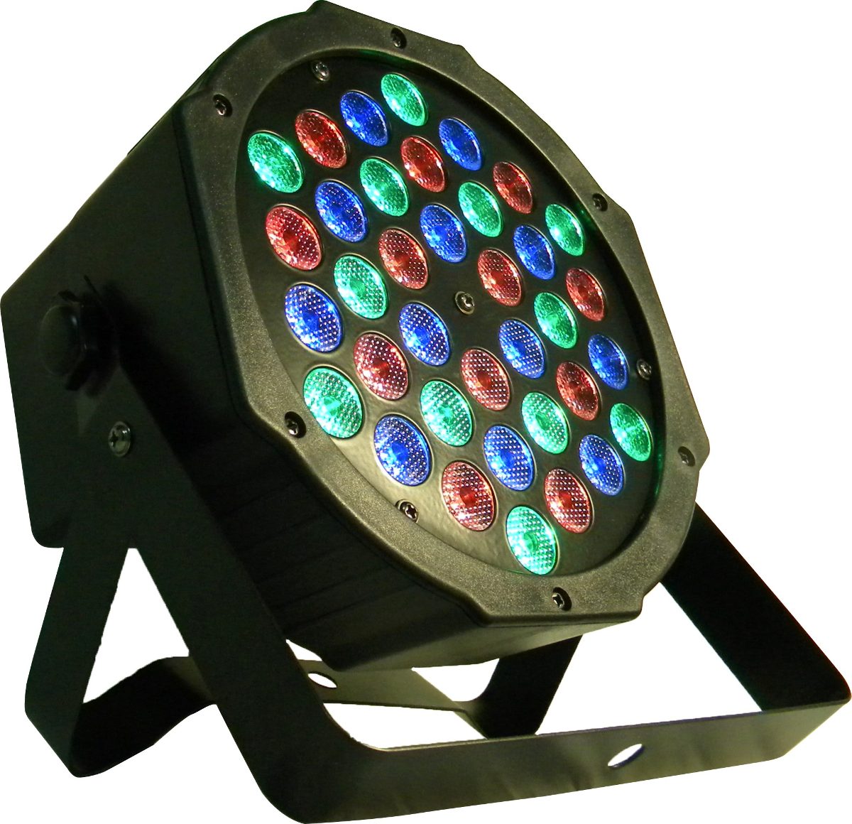 Mini Faro strobo RGB a 36 LED 36W programmabile L404 