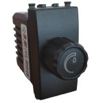 Dimmer switch 500W 250V black compatible with Vimar Arké EL282 