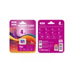 Memory card 4GB XO microSDHC cl. 10 WB2518 XO Simple is Beauty