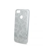 Coque en silicone pour TPU design ultra mince pour iPhone X, feuilles scintillantes MOB668 