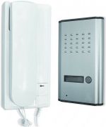 Single-family intercom kit complete with external station and internal 2/4 wire gate door opener EL3973 