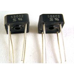 SB602 100V 6A Diodenbr&uuml;cke - 2er Pack NOS180029 
