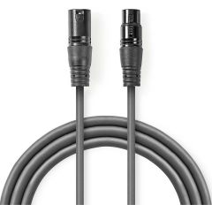Cavo adattatore DMX XLR a 3 pin maschio-femmina 20m ND9630 Nedis