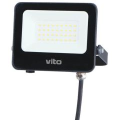 Faro LED da esterno 10W 1000lm luce fredda 6000k IP65 EL1186 Vito