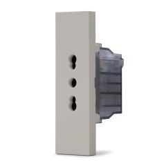 Presa bipasso 10&ndash;16A sabbia linea ZEN 02356 