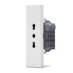 Presa bipasso 10&ndash;16A bianca linea ZEN 07504 