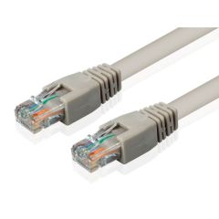 Netzwerk-Patchkabel in Kupfer Kat. 5e UTP Grau 1,8 mt W1120 