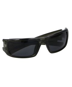 Gafas de sol deportivas unisex negras transparentes Penn con lentes grises ED3046 Penn