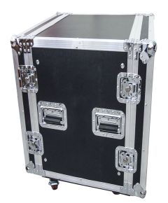 FLIGHT CASE 16U RACK 19 "avec roues et double couvercle FLCASE500 