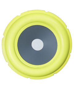 Cône de remplacement avec suspension en mousse pour woofers 254mm - jaune SP1015 