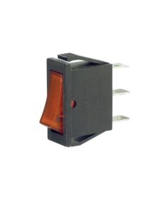 Interrupteur à bascule lumineux - rouge - ELCART EL291 