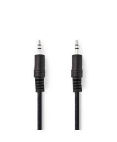 Stereo Audio Cable | 3.5 mm male - 3.5 mm male | 5.0 m | Black ND110 Nedis