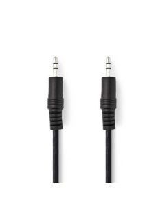 Cble audio stro |&yuml;3,5 mm mle - 3,5 mm mle |&yuml;5,0 m |&yuml;Noir ND110 Nedis