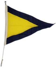 Bandiera Segnalazione Nautica Primo Ripetitore 60x75cm FLAG226 