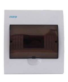 8-module flush-mounting switchboard with FATO transparent door EL1305 FATO