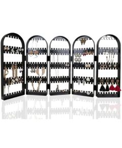 Accordion display for earrings 5 doors 300 places N155 