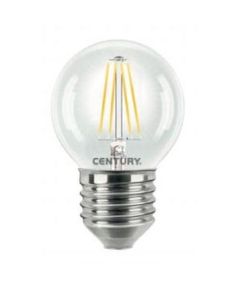 Bombilla LED de esfera 6W E27 luz cálida 806 lúmenes Century N080 Century