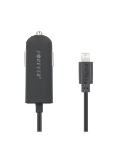 Caricatore per auto per iPhone - 2,1A M-02 nero MOB1448 Forever