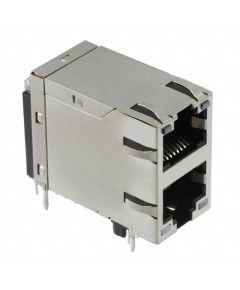 Double RJ45 socket from PCB NOS101028 