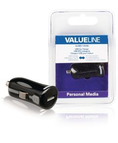 Caricabatterie per Auto Output 2.1 A USB Nero ND9165 Valueline