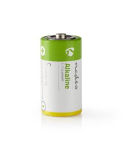 Batteria alcalina C 1.5V 2 pezzi Blister ND3494 Nedis