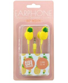 Kids Safe Volume Pineapple Earphones KP2116 
