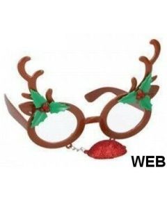 Occhiali travestimento natalizio renna Christmas Gifts ED3187 Christmas Gifts