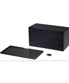 Plastic case 54x101x43.8mm Black ABS ND5256 RND Components