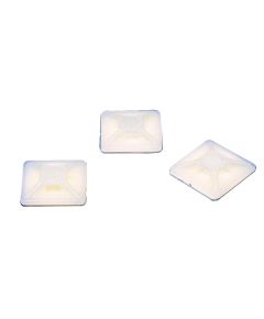 Self-adhesive bases for cable ties 4.8mm Pack of 100 ND5488 Fixapart