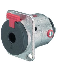 Connettore Stereo 6.35mm Femmina Metallo Argento Neutrik ND5824 Neutrik