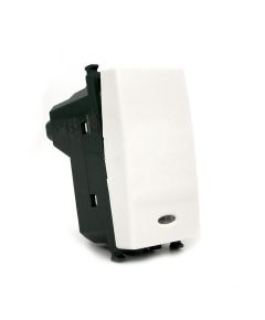 Interruttore con spia luminosa compatibile Vimar Plana EL2206 