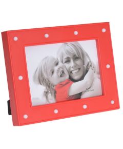 Photo frame with LED lights in various colors KP3998 