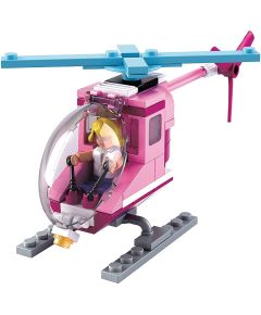 Girl's dream helicopter construction series ND6578 Sluban