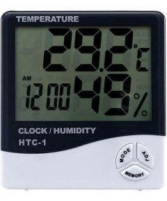 Hygrometer / humidity meter / clock for indoor and outdoor use WB425 