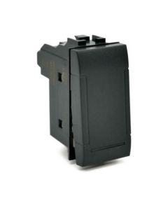 Unipolarer Umsteller 16A-250V schwarz kompatibel Living International EL2320 