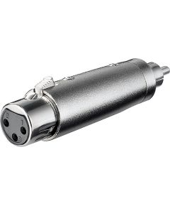 Adattatore da XLR femmina a RCA maschio 01518 