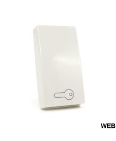 Open button cover white compatible Living International EL2348 