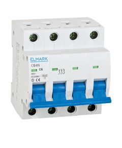 Circuit breaker 6kA 2A 4P CURVE C Elmark EL3064 Elmark