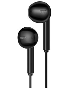 Black type C XO Wired EP8 earphones WB221 XO Simple is Beauty