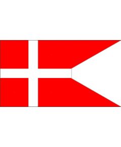 Bandiera di Stato della Marina da guerra Regno di Danimarca 200x382cm FLAG256 