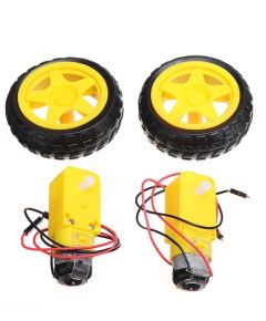 Kit 4 pezzi 2 ruote e 2 motori TT WB1878 