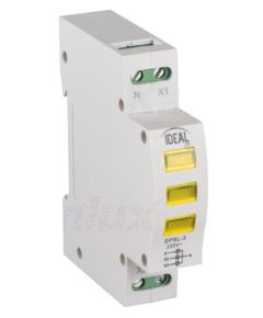 Kanlux KLI-3Y Din Rail Voltage Indicator KA1063 Kanlux
