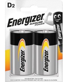 Batteria alcalina tipo D LR20 1.5V blister da 2 Energizer E1036 Energizer