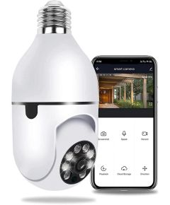 WiFi IP camera with E27 2MP HD 1080p connection with smartphone app Z578 